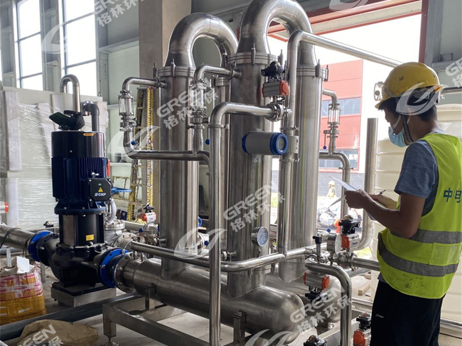  萬津實業電子玻璃生產基地切削液供回循環過濾項目
